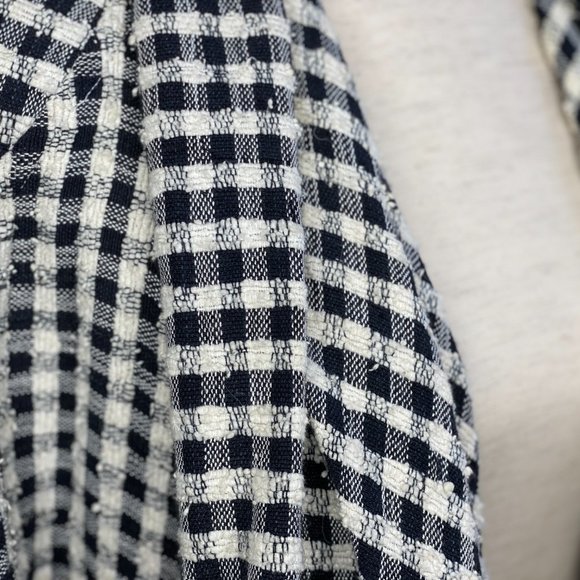 Moroccan Berber-Style Cotton Open Front Cardigan - Picture 9 of 10